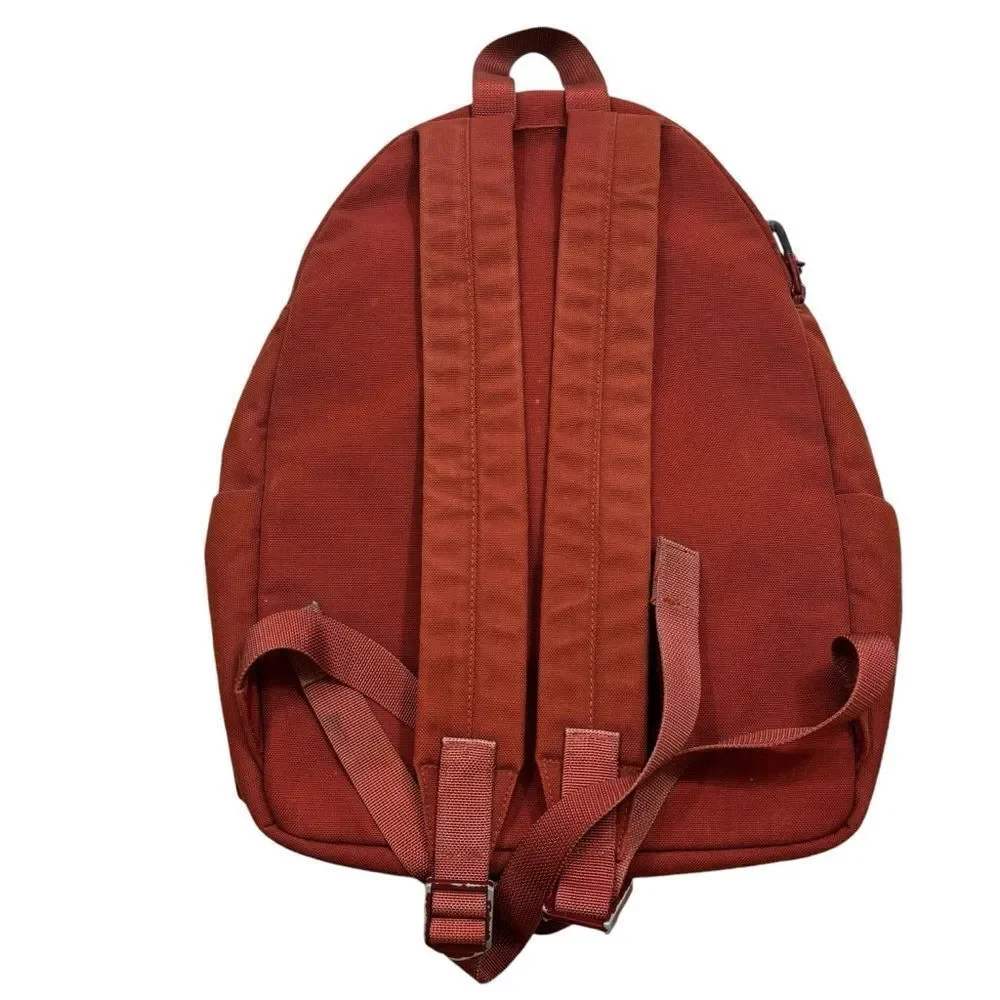 Burgundy Unisex Everlane Backpack‎